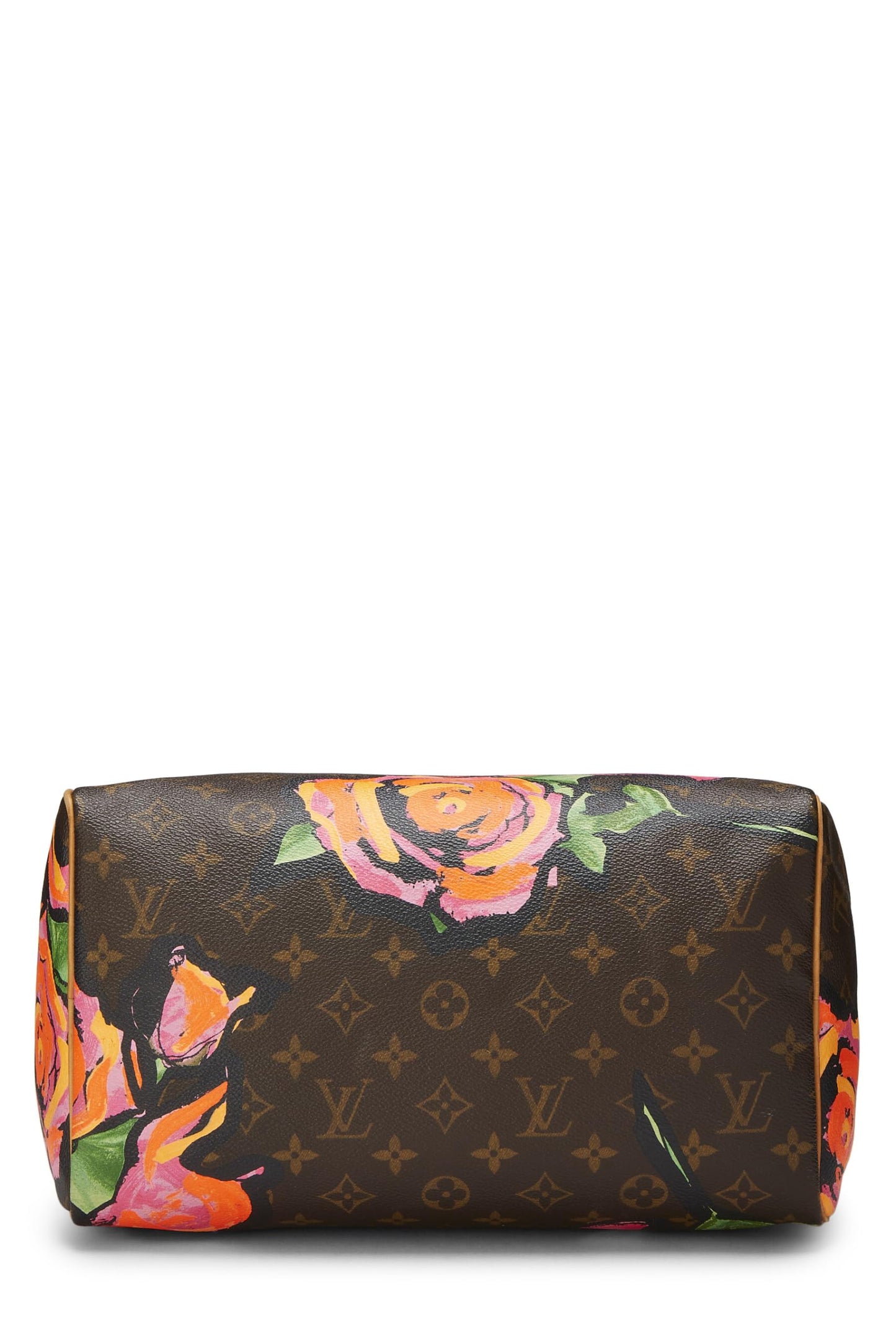 Louis Vuitton,  Stephen Sprouse x Louis Vuitton Monogram Roses Speedy 30, Brown