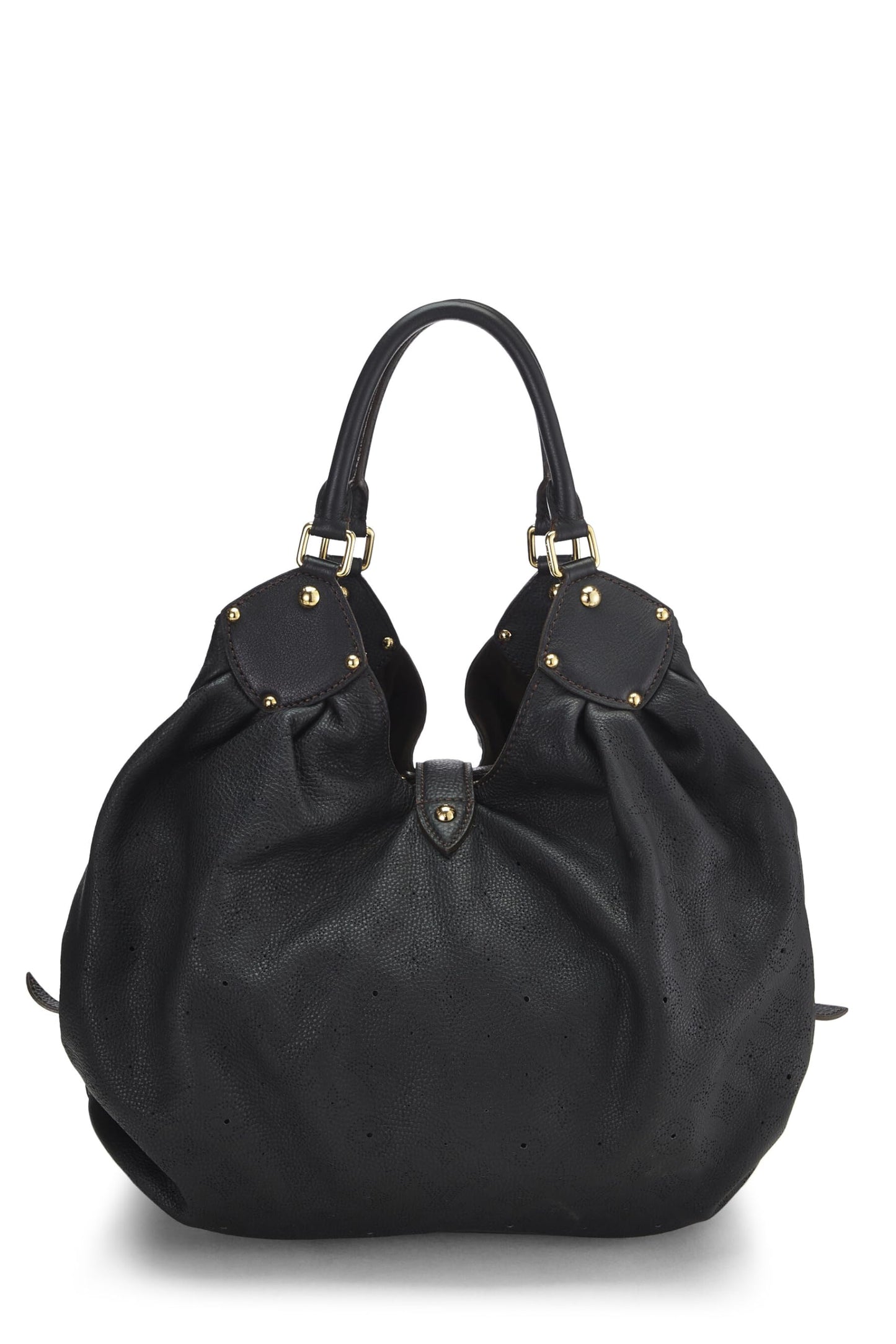 Louis Vuitton,  Black Monogram Mahina XL, Black