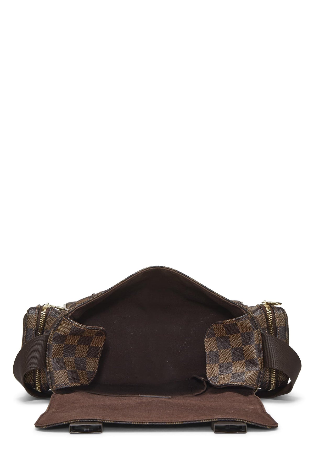 Louis Vuitton,  Damier Ebene Melville Messenger, Brown