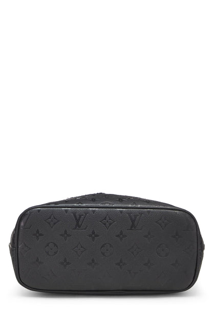 Louis Vuitton,  Comme des Garçons x Louis Vuitton Black Monogram Empreinte Bag with Holes PM, Black