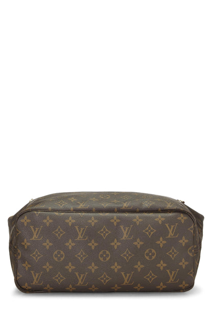 Louis Vuitton,  Monogram Canvas Neverfull MM, Brown