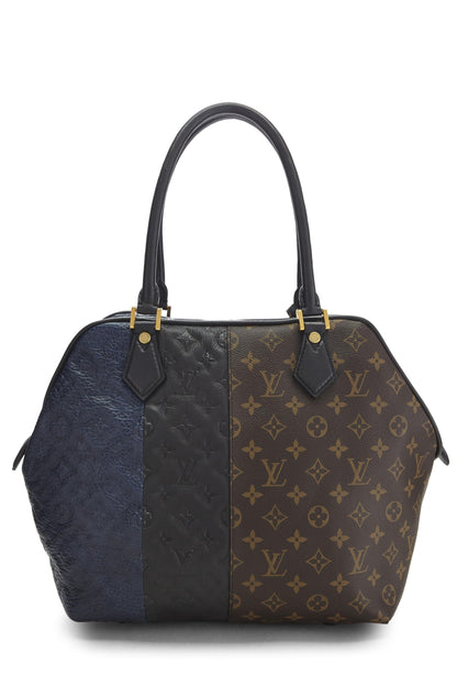 Louis Vuitton,  Monogram Marine Blocks Tote, Brown