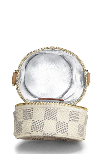 Louis Vuitton,  Damier Azur Porte-Bouteille, White