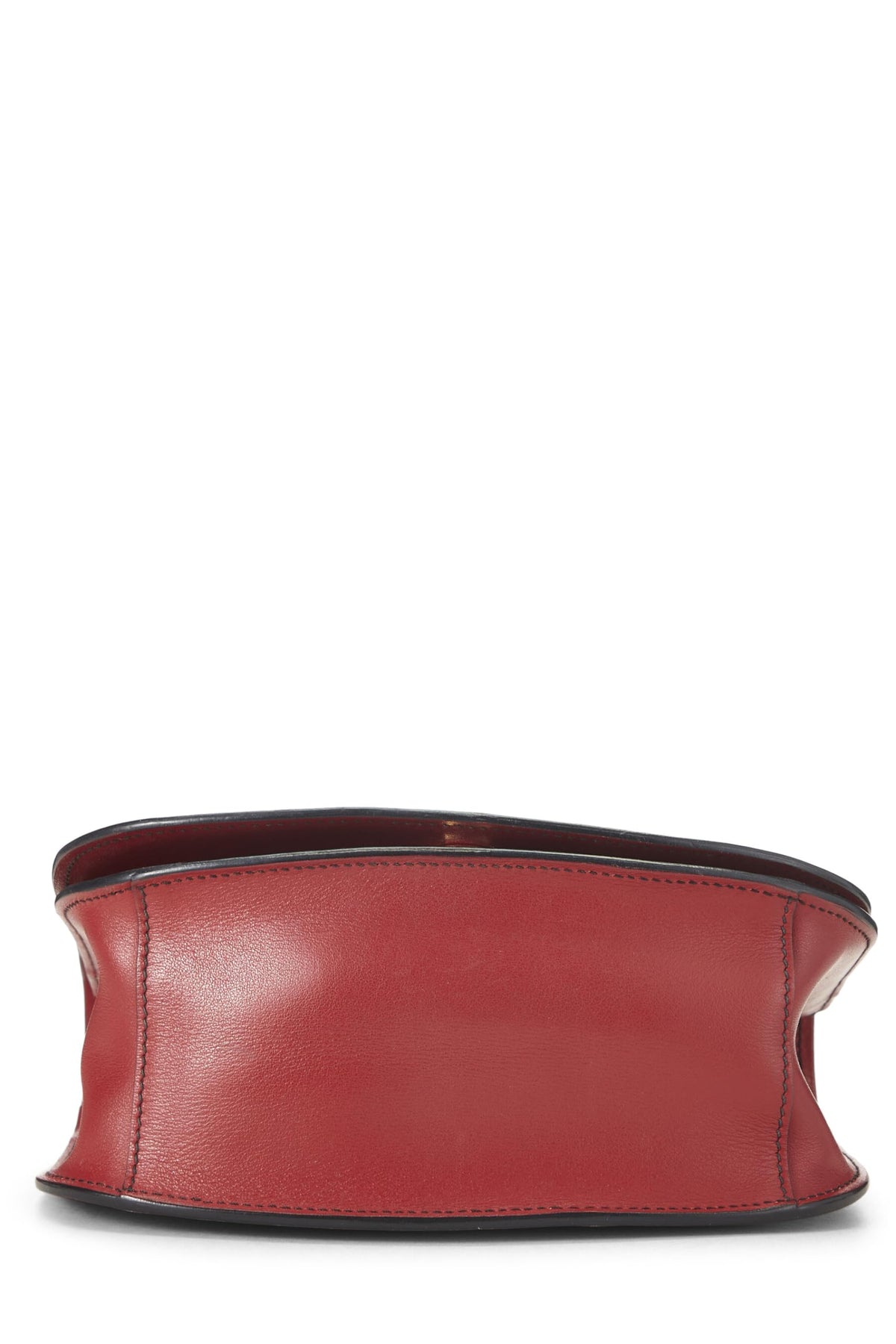 Prada,  Red Calfskin Pionniere Shoulder Bag, Red