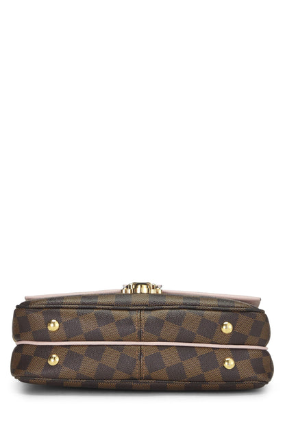 Louis Vuitton,  Pink Damier Ebene Clapton Crossbody, Pink