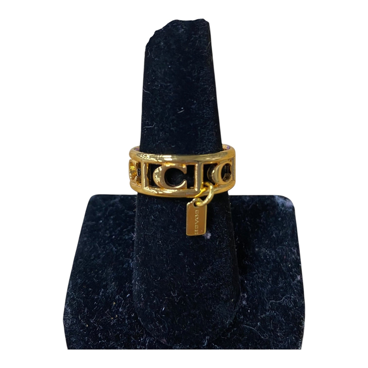 Ring Designer By Coach In Gold size 6
