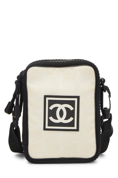 Chanel,  White Sportline Shoulder Bag Mini, White