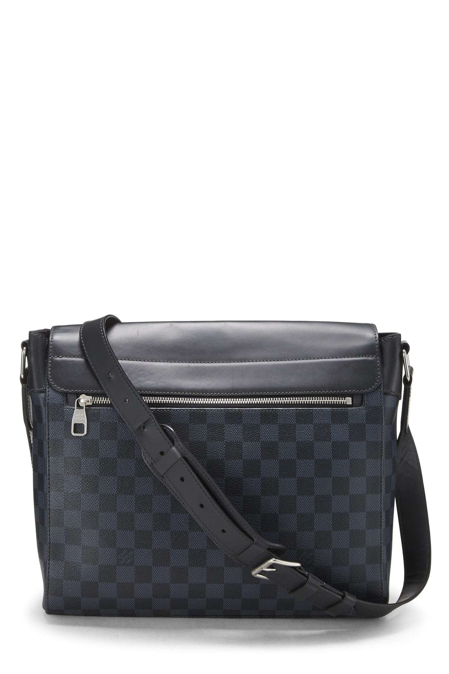 Louis Vuitton,  Damier Cobalt Newport Messenger MM, Blue