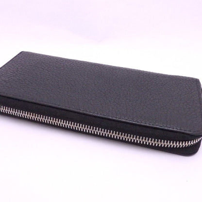 Louis Vuitton Black Leather Zippy Wallet Vertical wallet accessories