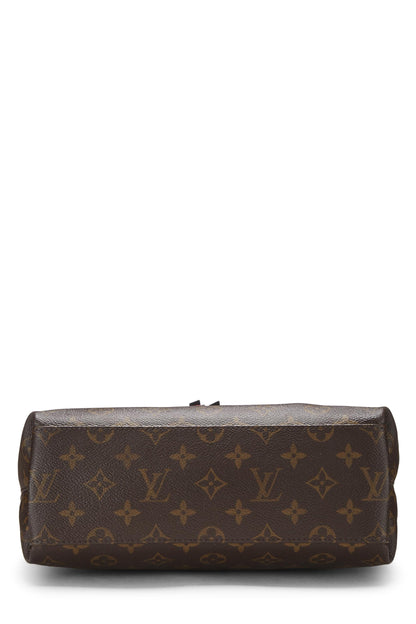 Louis Vuitton,  Monogram Canvas & Multicolor Leather Tuileries Besace, Green