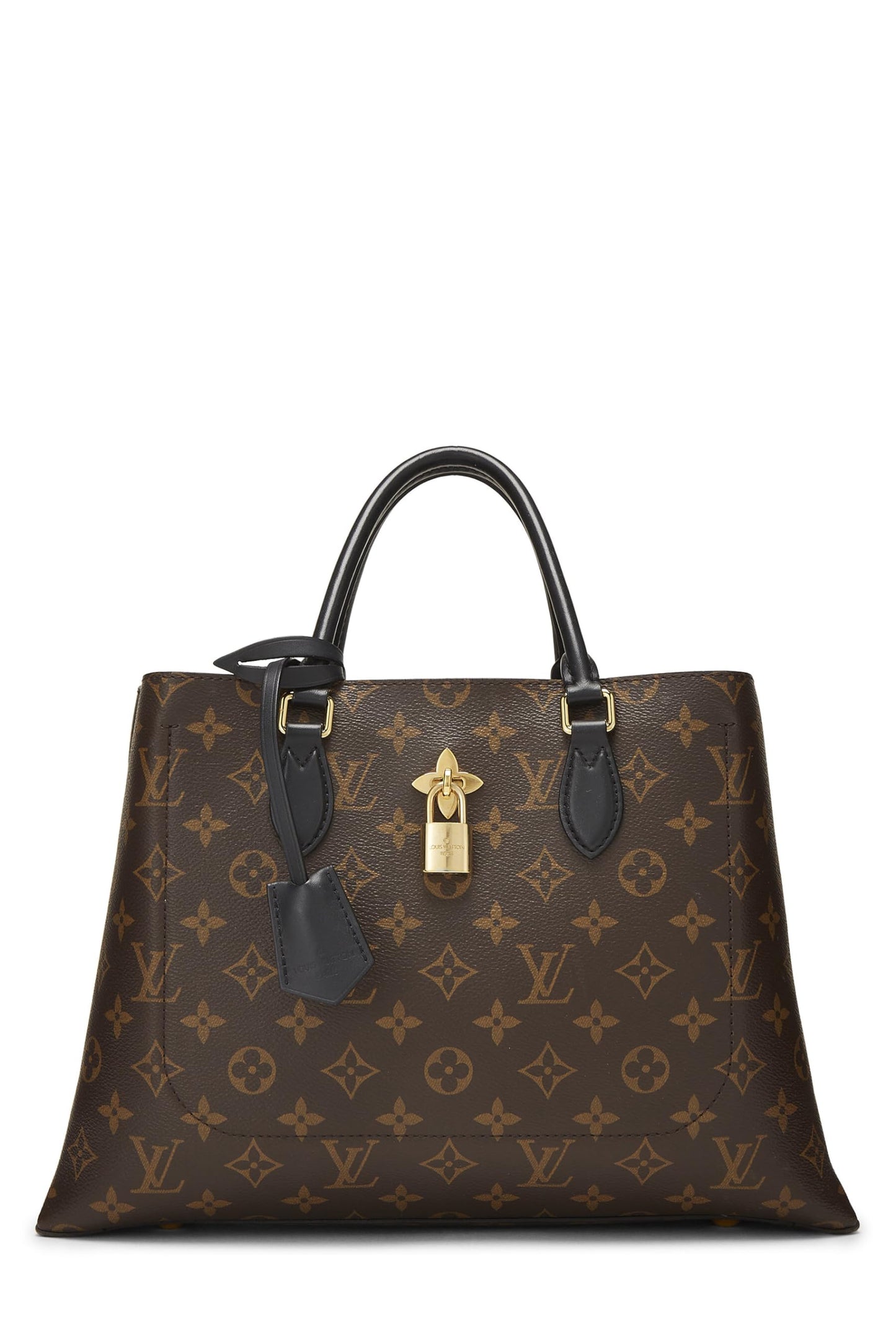 Louis Vuitton,  Black Monogram Flower Tote, Black
