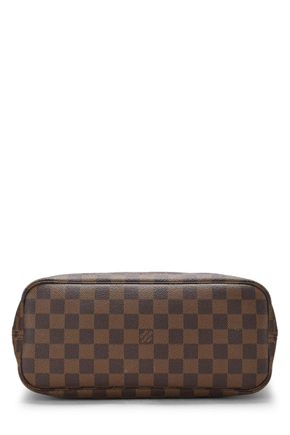 Louis Vuitton,  Damier Ebene Neverfull PM, Brown