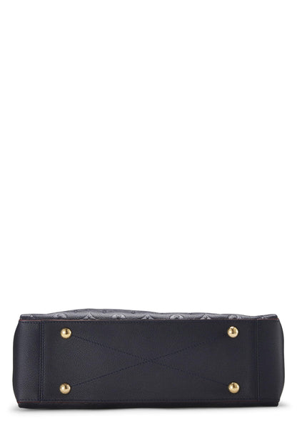 Louis Vuitton,  Blue Infini Monogram Empreinte Surene MM, Navy