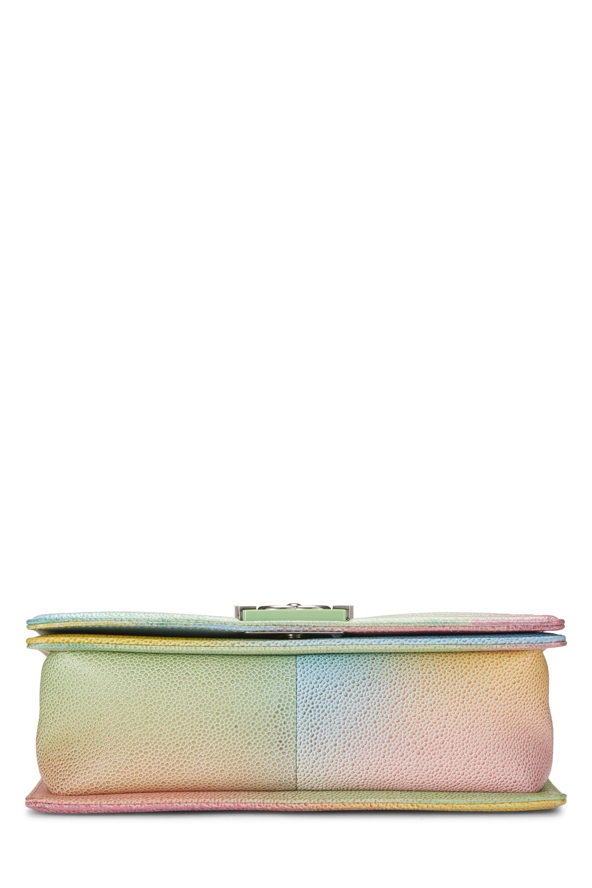 Chanel,  Rainbow Quilted Caviar Boy Bag Medium, Multi