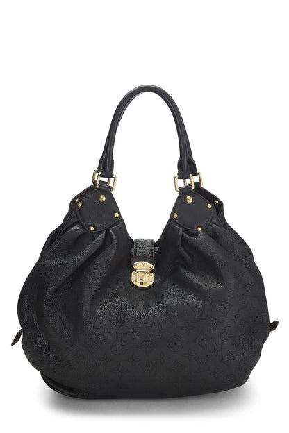 Louis Vuitton,  Black Monogram Mahina Large, Black