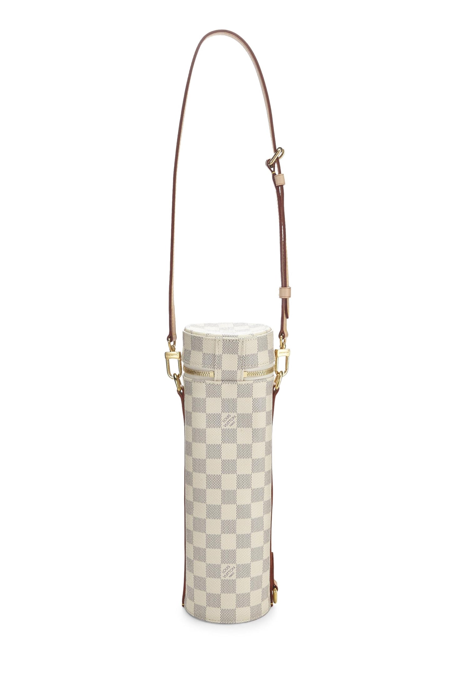 Louis Vuitton,  Damier Azur Porte-Bouteille, White