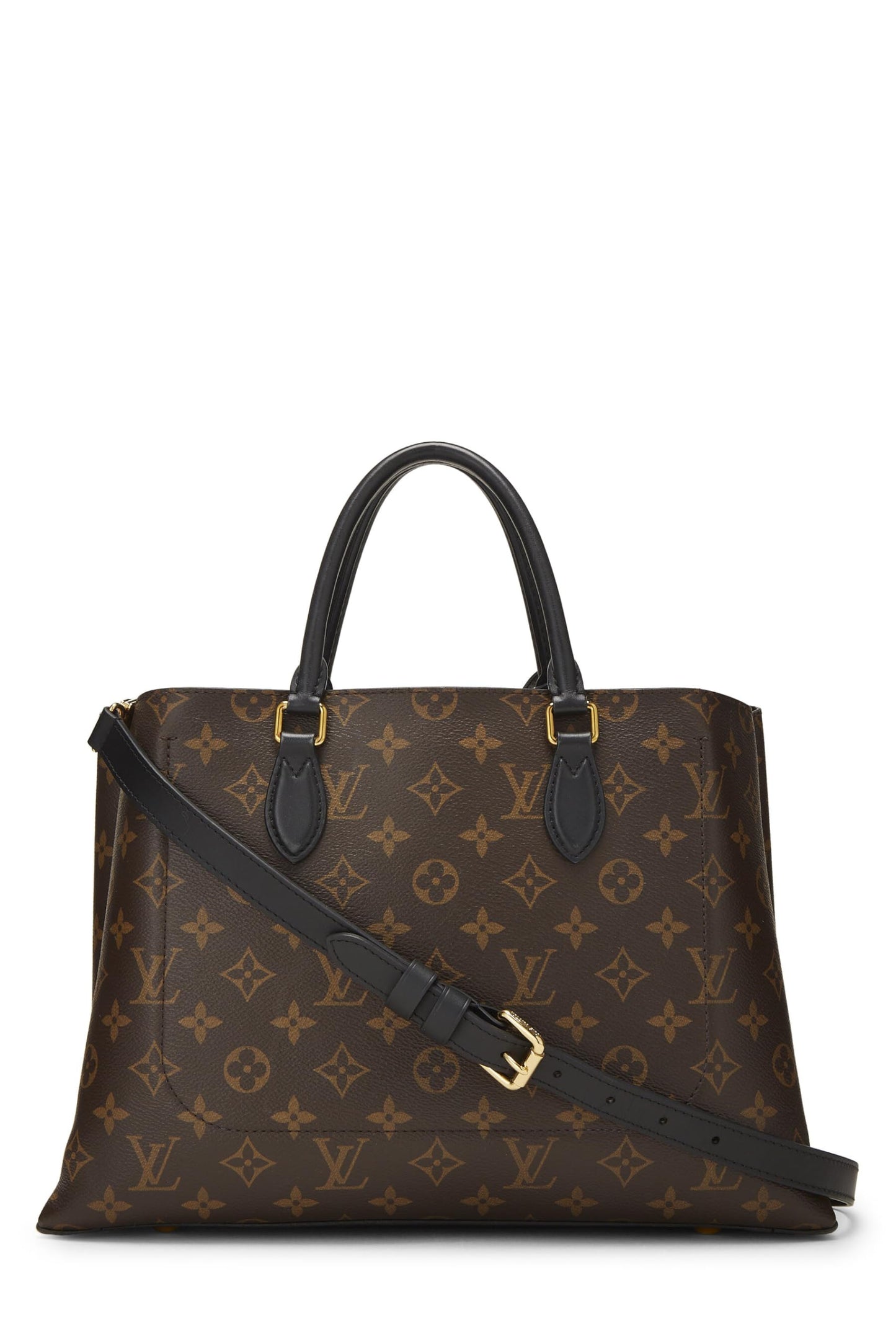 Louis Vuitton,  Black Monogram Flower Tote, Black