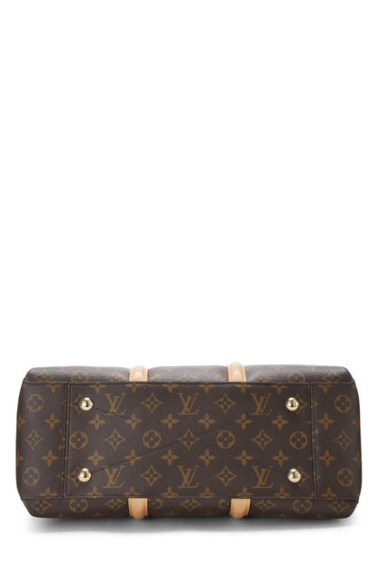 Louis Vuitton,  Monogram Canvas Soufflot MM NM, Brown