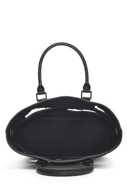 Louis Vuitton,  Comme des Garçons x Louis Vuitton Black Monogram Empreinte Bag with Holes PM, Black