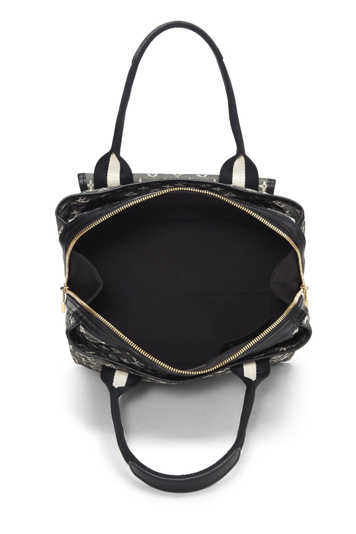 Louis Vuitton,  Black Monogram Mini Lin Sac Mary Kate, Black