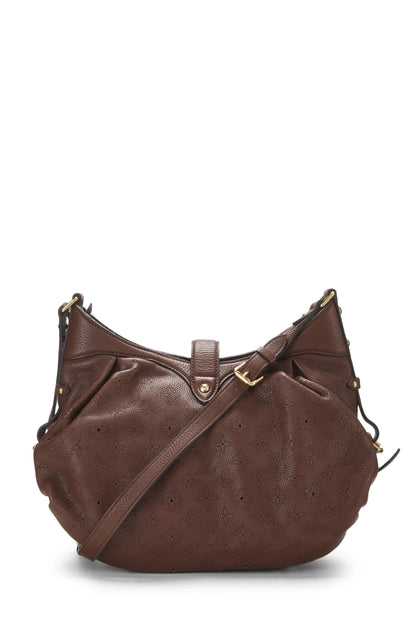 Louis Vuitton,  Brown Monogram Mahina Leather XS, Brown