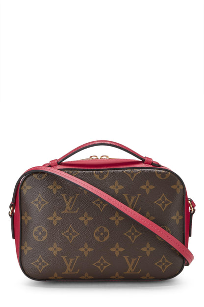 Louis Vuitton,  Pink Monogram Canvas Saintonge, Pink
