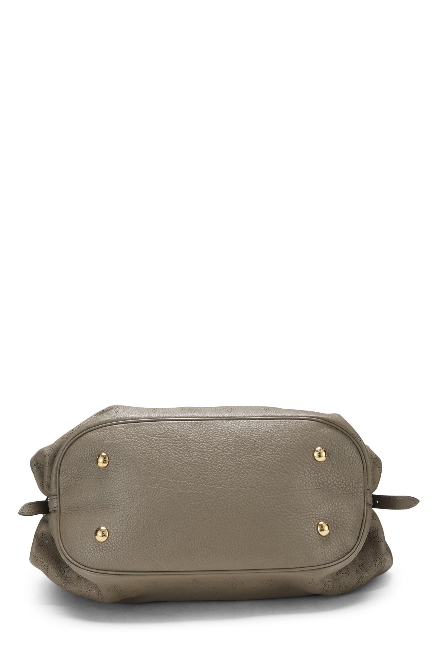 Louis Vuitton,  Grey Monogram Leather Mahina Large, Grey