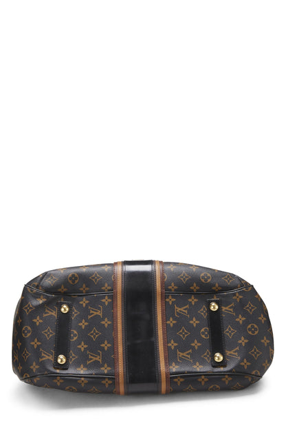 Louis Vuitton,  Black Monogram Mirage Griet, Black