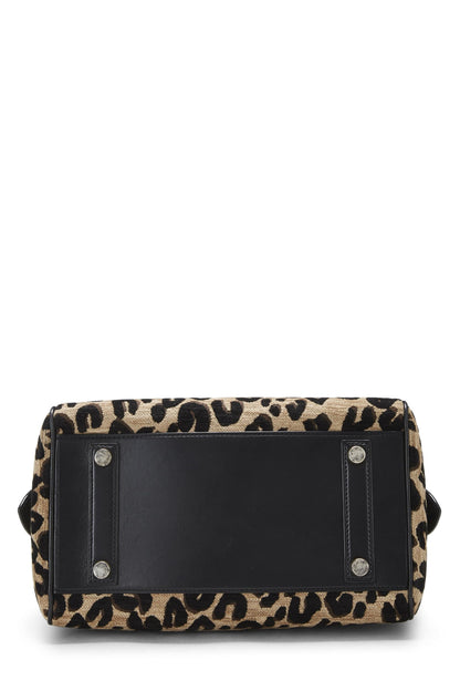 Louis Vuitton,  Stephen Sprouse x Louis Vuitton Leopard Speedy 30, Black
