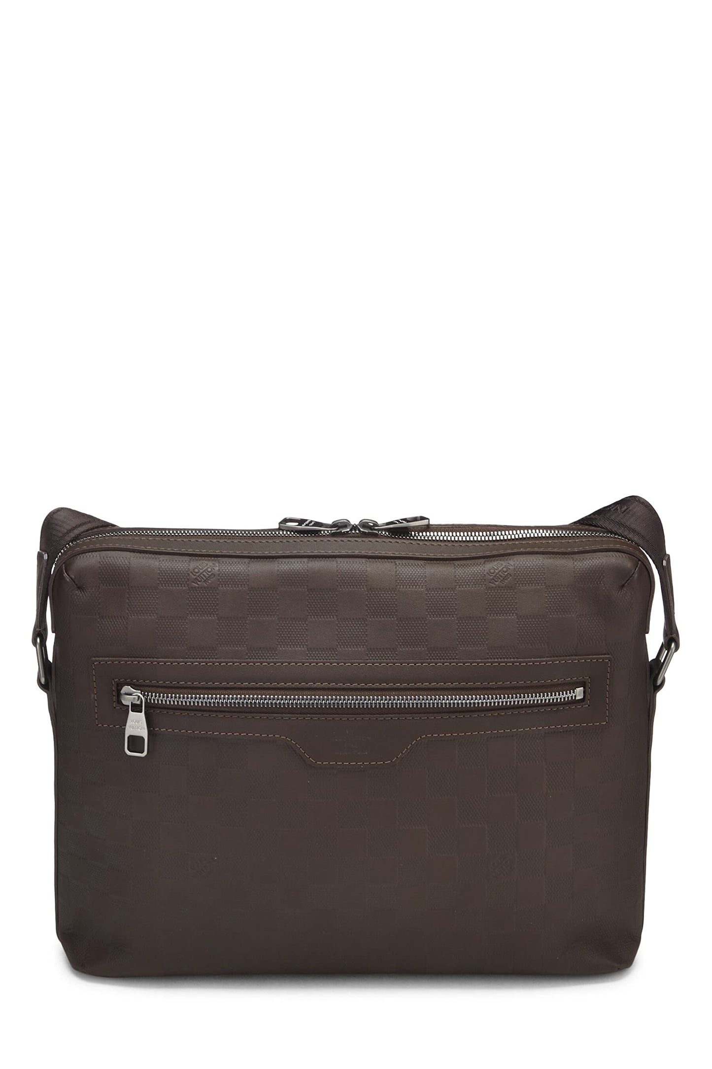 Louis Vuitton,  Brown Damier Infini Calypso MM, Brown