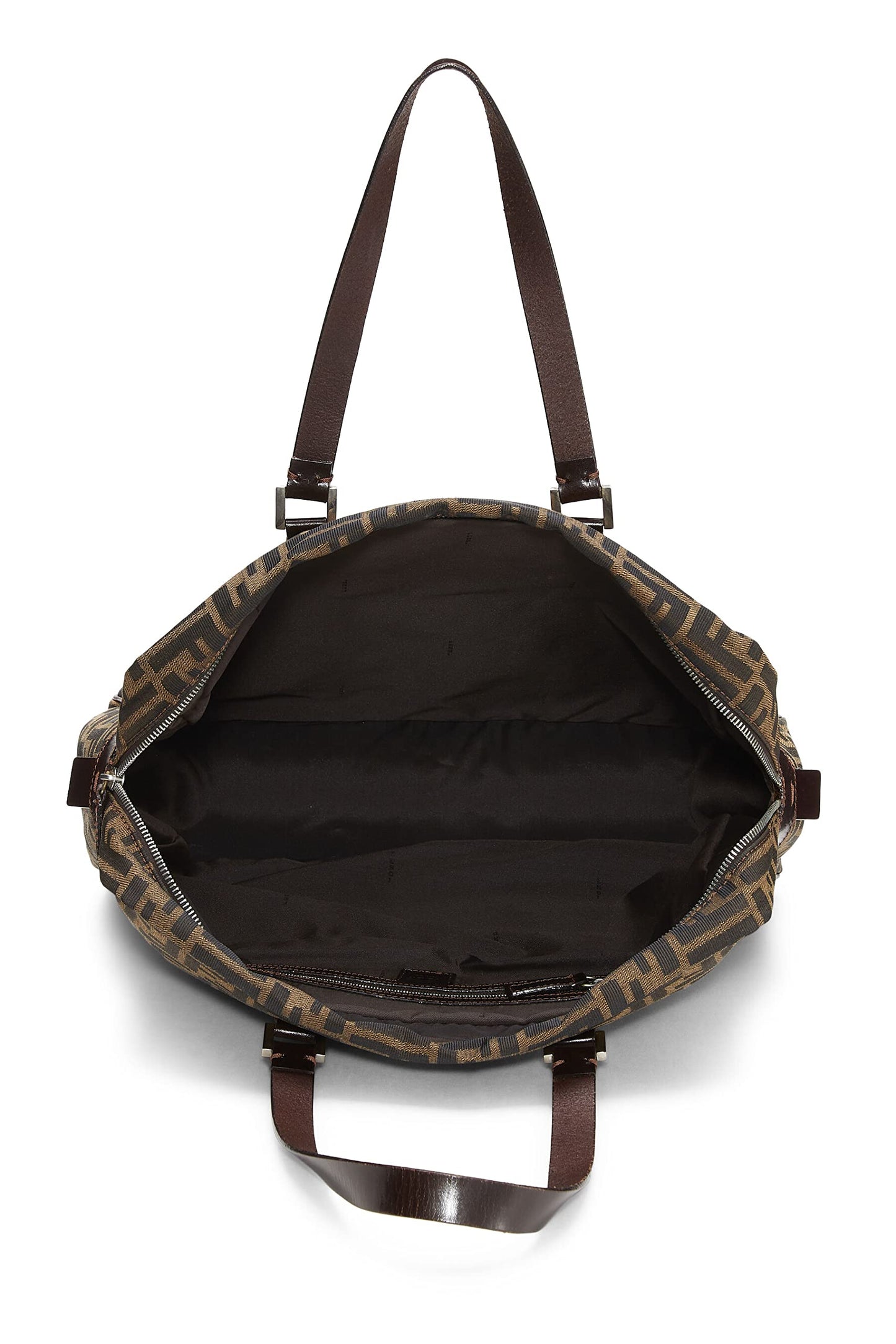 Fendi,  Brown Zucca Canvas Briefcase, Brown