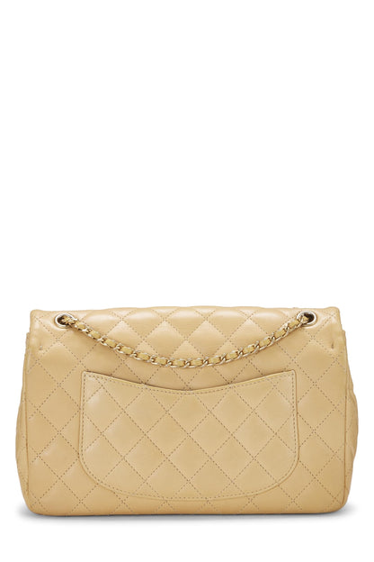 Chanel,  Paris-Cosmopolite Beige Chevron Lambskin Rock the Corner Flap Bag Medium, Beige