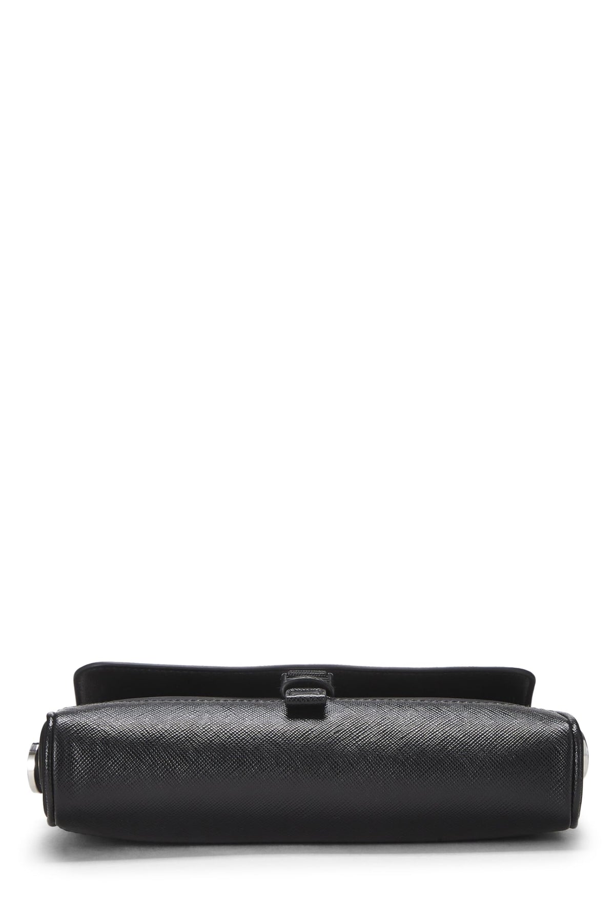 Prada,  Black Saffiano & Tessuto Crossbody, Black