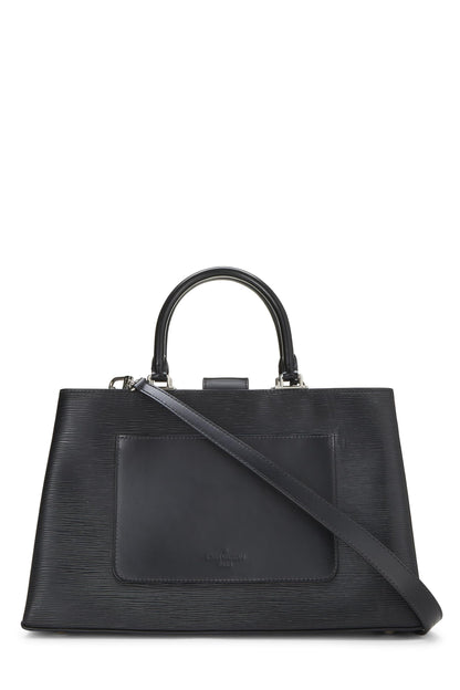 Louis Vuitton,  Black Epi Kleber MM, Black