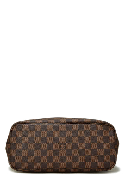 Louis Vuitton,  Damier Ebene Neverfull PM, Brown