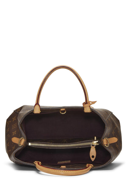 Louis Vuitton,  Monogram Canvas Montaigne MM, Brown