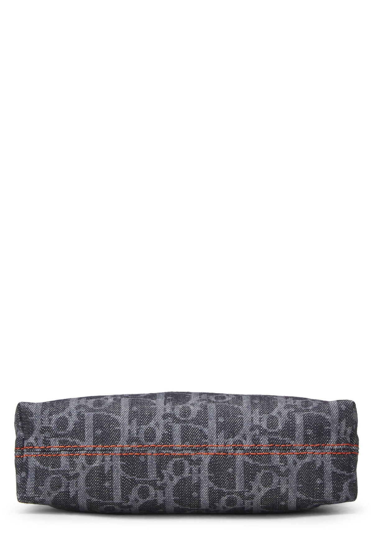 Dior, Navy Denim Trotter Flight Pouch, Navy