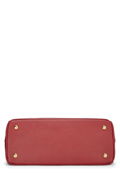Prada,  Red Saffiano Executive Tote Medium, Red