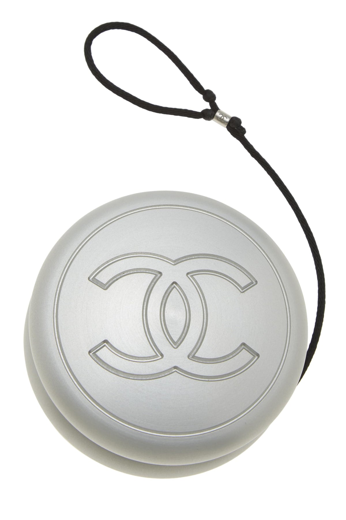 Chanel,  Silver 'CC' Logo Yo-Yo, Silver