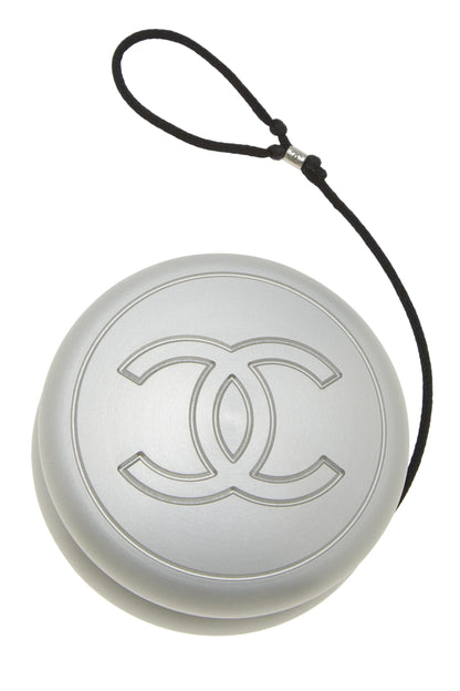 Chanel,  Silver 'CC' Logo Yo-Yo, Silver