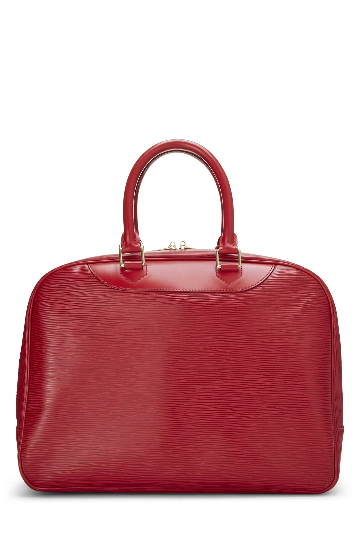 Louis Vuitton,  Red Epi Leather Deauville, Red