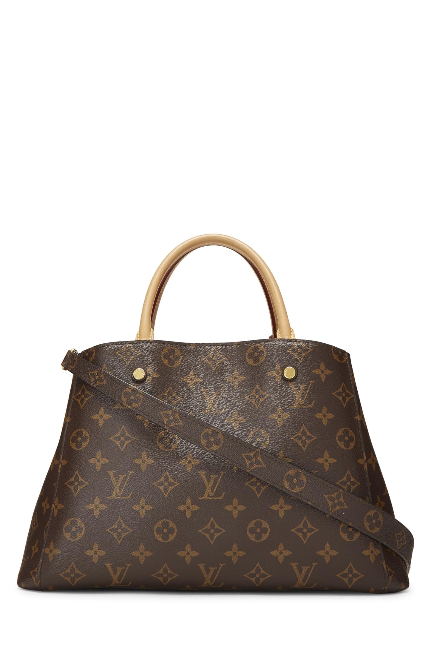 Louis Vuitton,  Monogram Canvas Montaigne MM, Brown