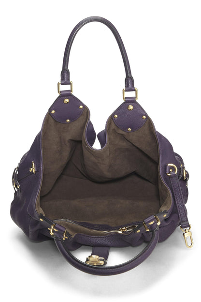 Louis Vuitton,  Purple Monogram Mahina Large, Purple