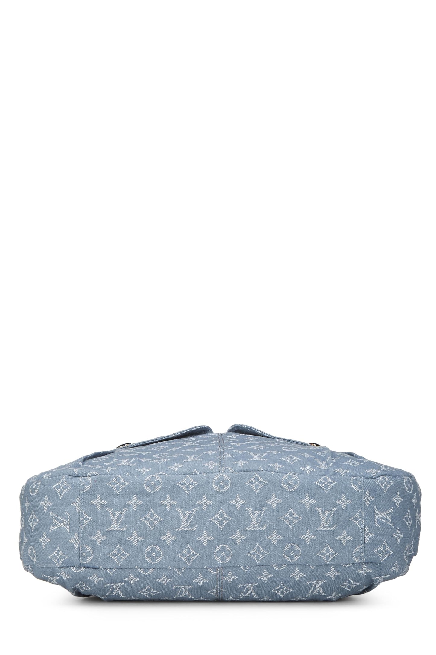 Louis Vuitton,  Blue Monogram Denim Daily GM, Blue