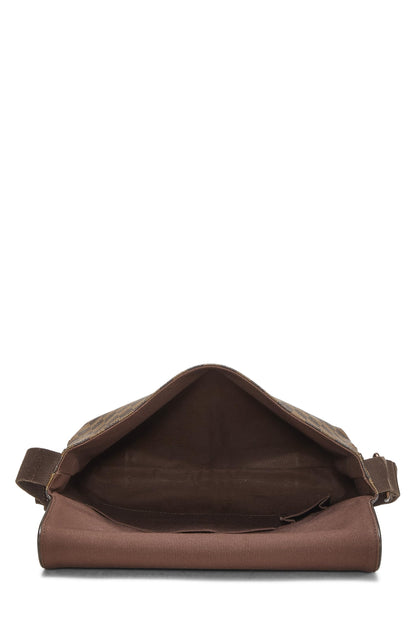 Louis Vuitton,  Damier Ebene Brooklyn MM, Brown
