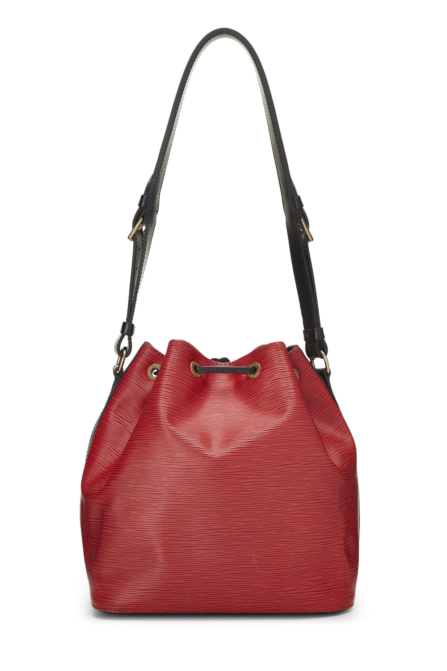 Louis Vuitton,  Red & Black Epi Noé Petite, Multi