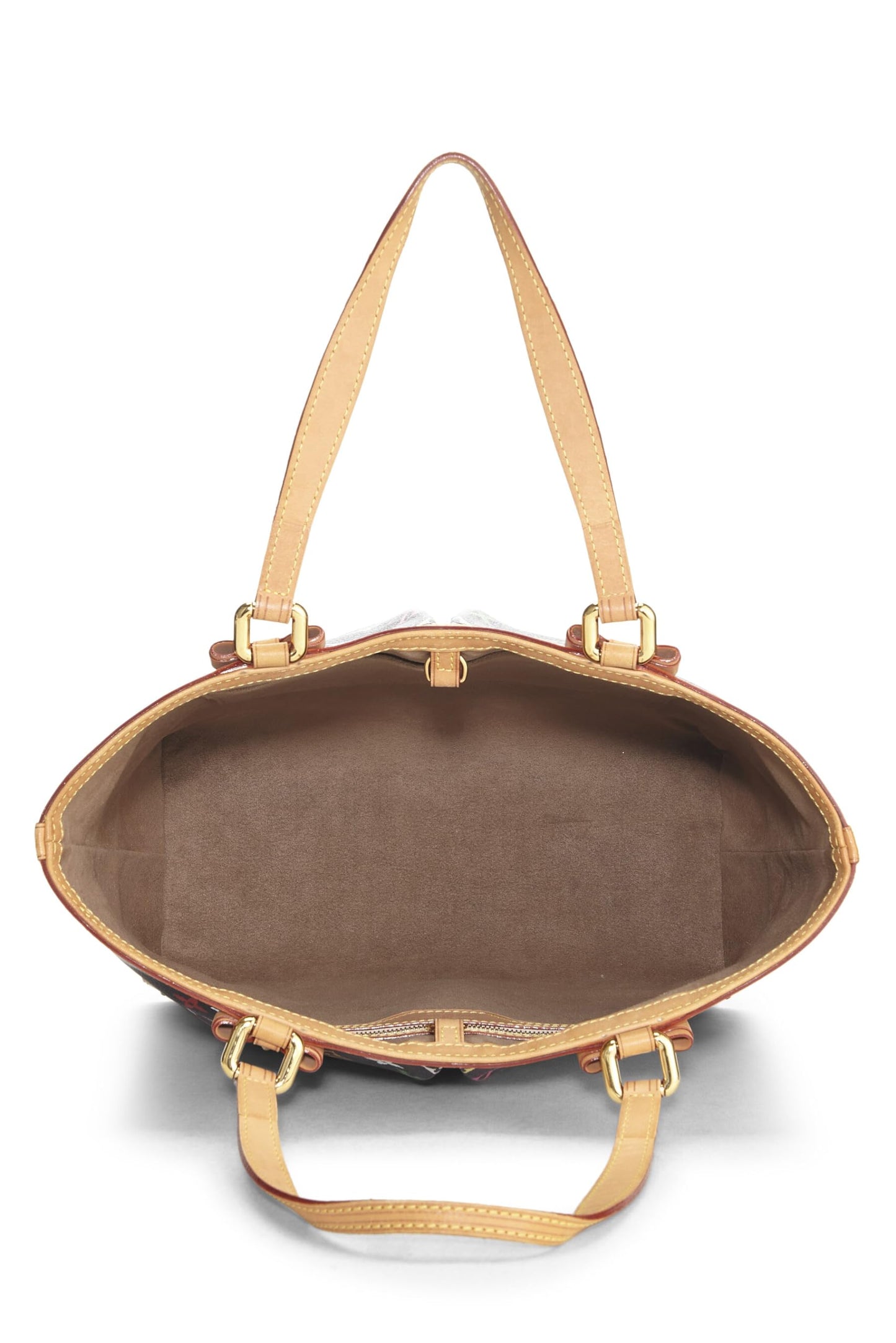 Louis Vuitton,  Takashi Murakami x Louis Vuitton Black Monogram Multicolore Sharleen MM, Black
