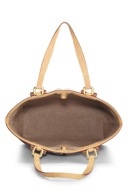 Louis Vuitton,  Takashi Murakami x Louis Vuitton Black Monogram Multicolore Sharleen MM, Black