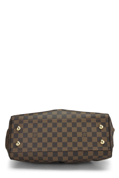 Louis Vuitton,  Damier Ebene Trevi PM, Brown
