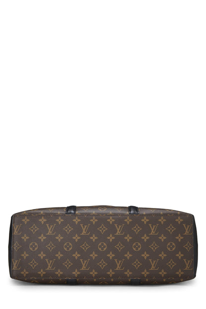 Louis Vuitton,  Black Monogram Canvas Macassar Weekend Tote GM, Black